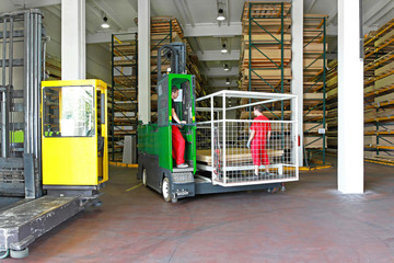 Material handling equipment supplier in Romania, HS Code 8428