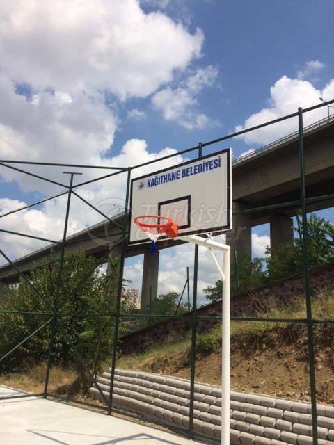 basketbol potası tek ayaklı model