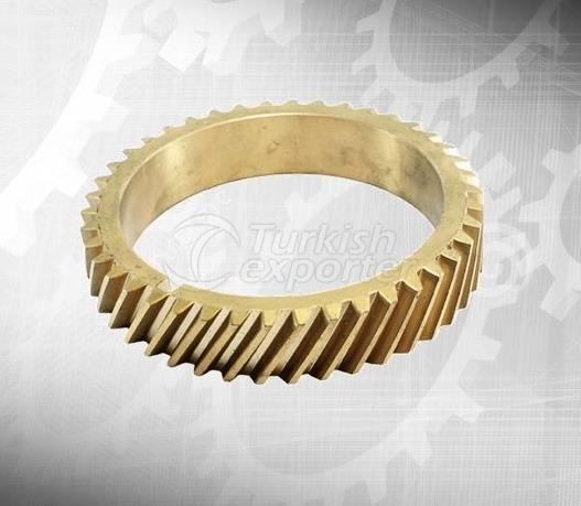 Anillo de bronce Gear