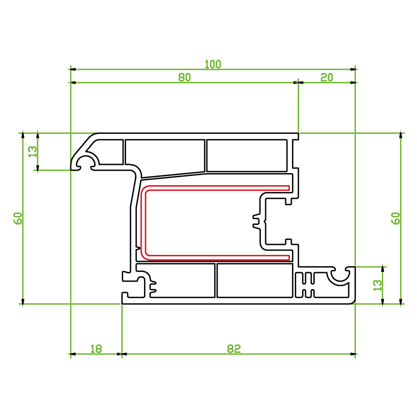 Door Sash Gold-70-04