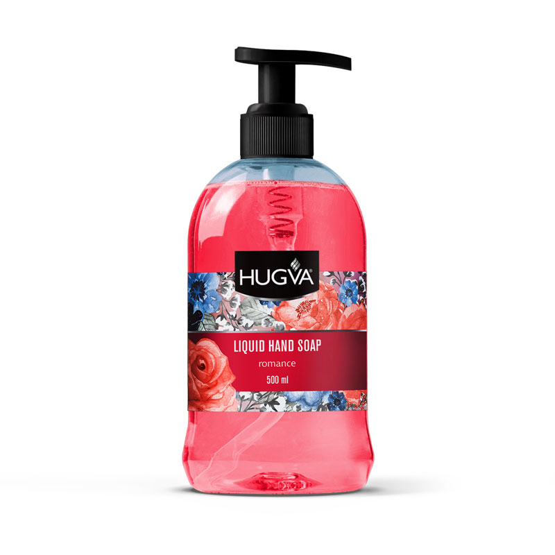 HUGVA LIQUID HAND SOAP TROPICAL FRUITS CLASSIC / 500 ML*12