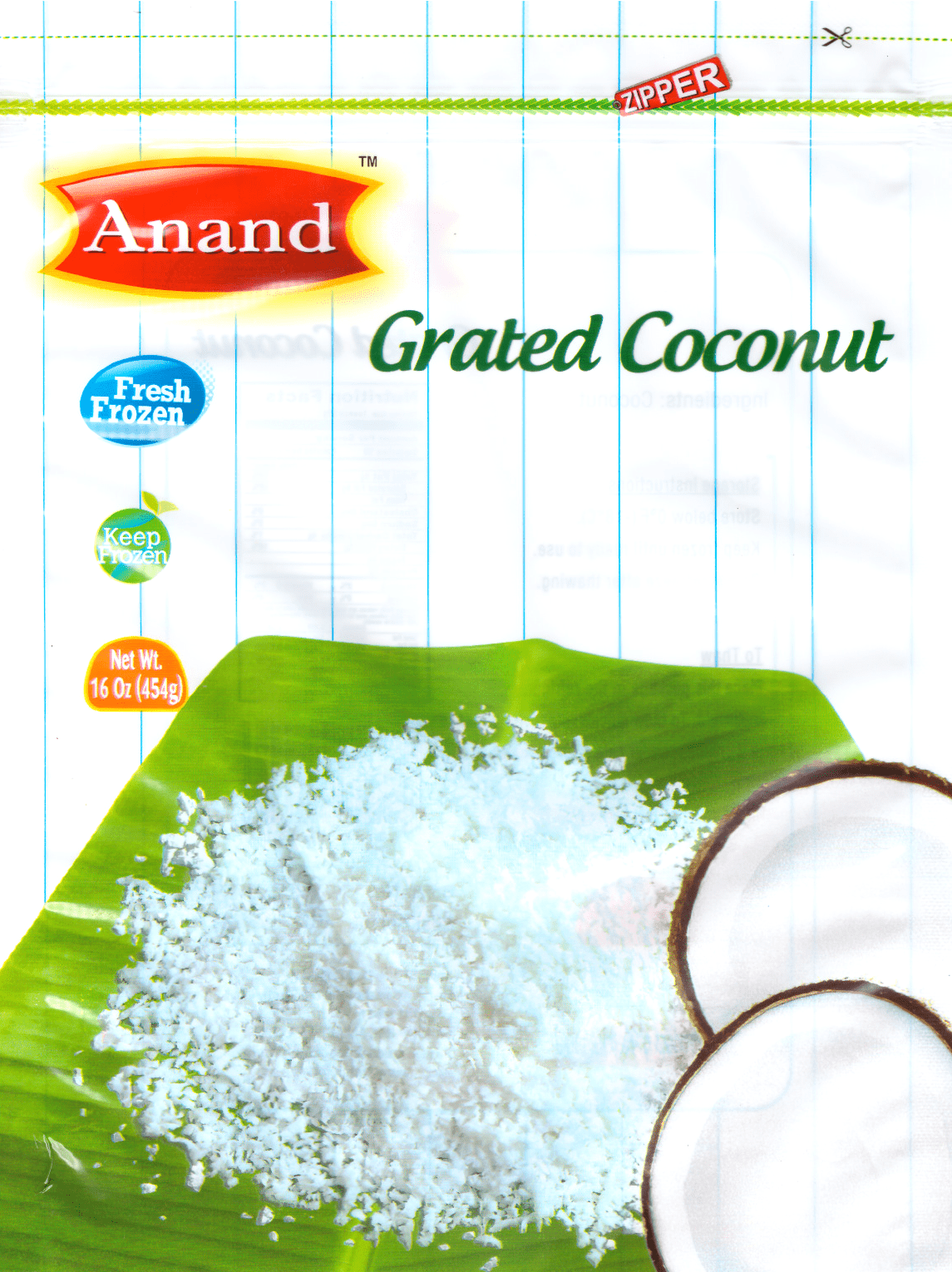 COCONUT GRATED