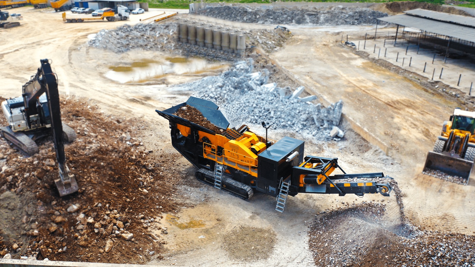 FTJ-1175 Tracked Jaw Crusher