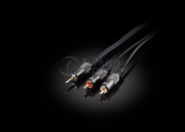 AUDIO 3.5ST - 2 RCA