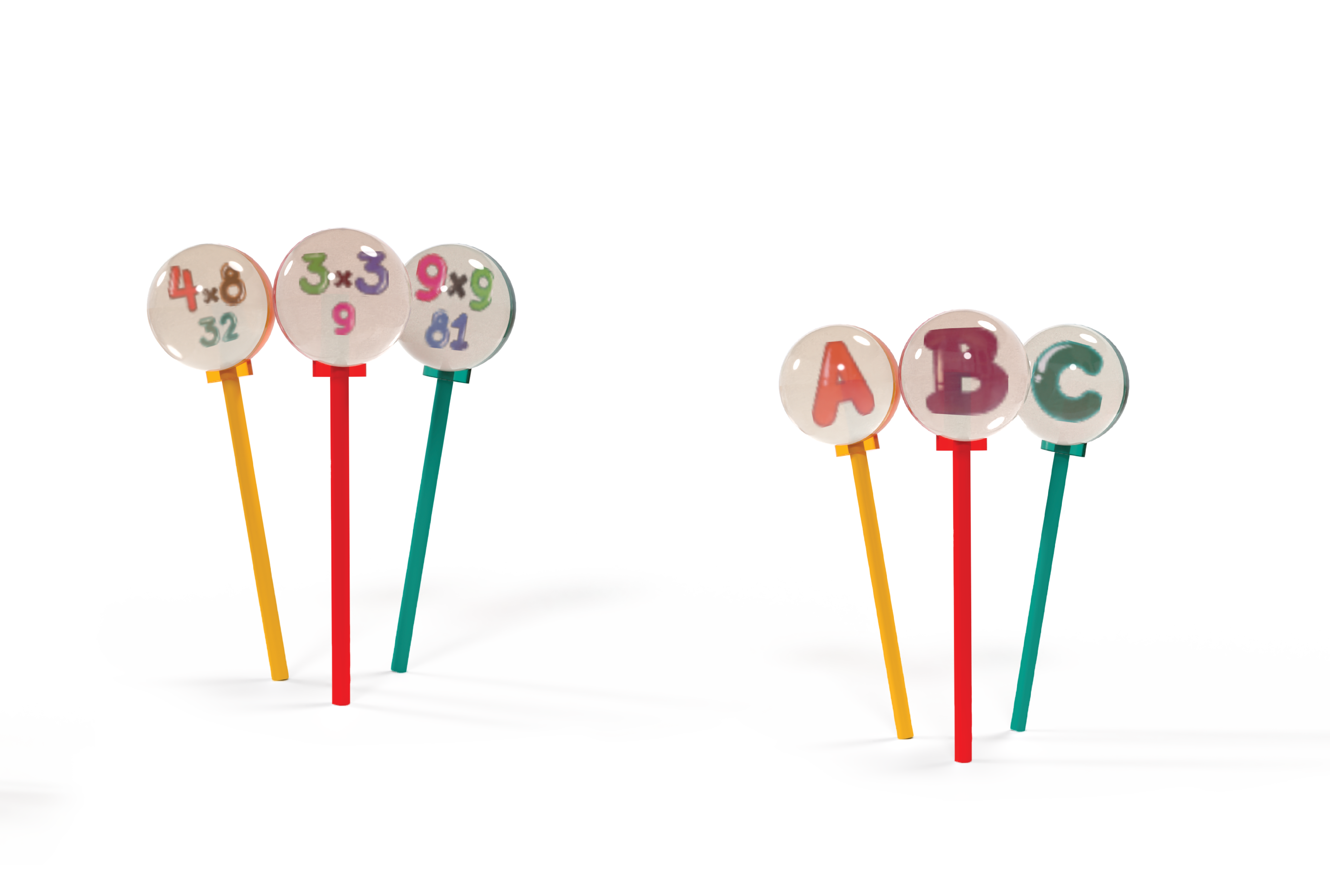 Tiptop Educational Lollipop Sugar