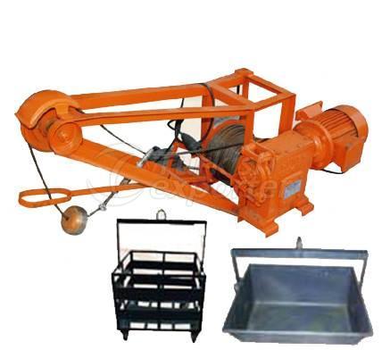 5.5 hp Belt Clutched Ground Controlled Crane KHA500