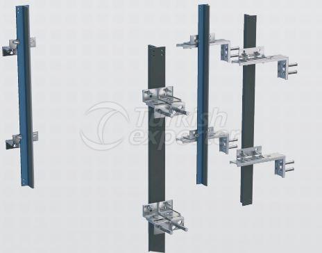 Elevator Rail Bracket System