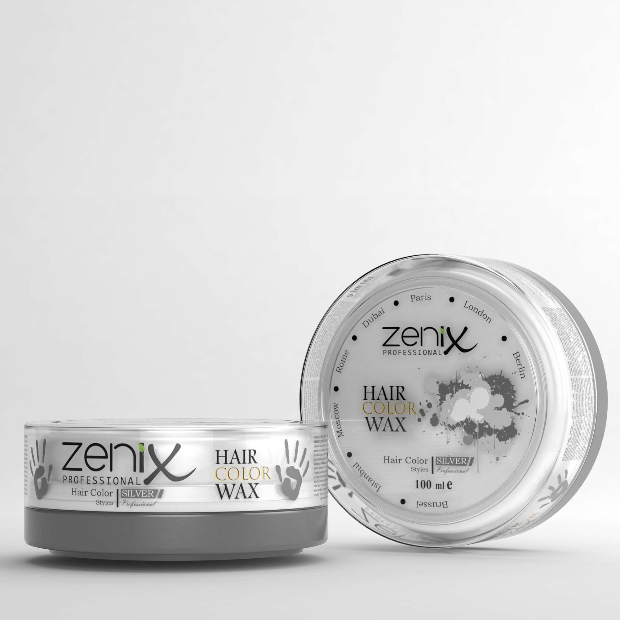 Zenix Hair Color Wax Silver / Purple / Gold