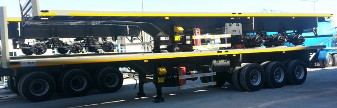 Multifunction Flatbed Semi Trailer