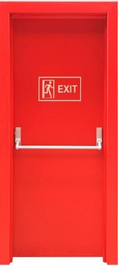 Red Fire Door