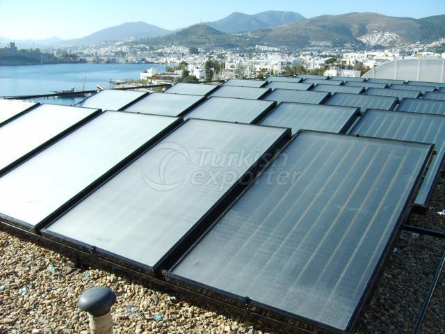 Sunturk Solar System Installation Diamond Hotel Bodrum 2007