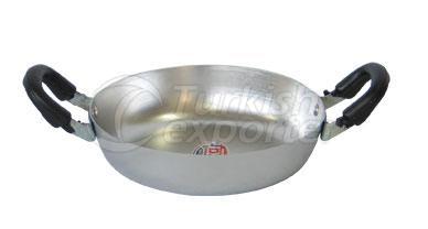 Aluminum Eleksal Two Handle Oil Frypan