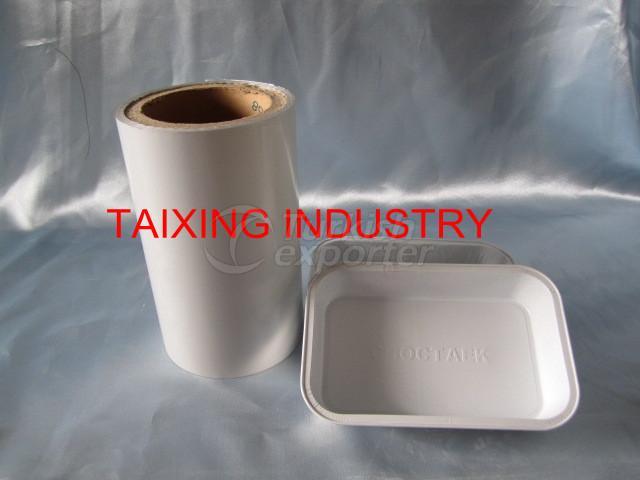 coated aluminium foil for airline container