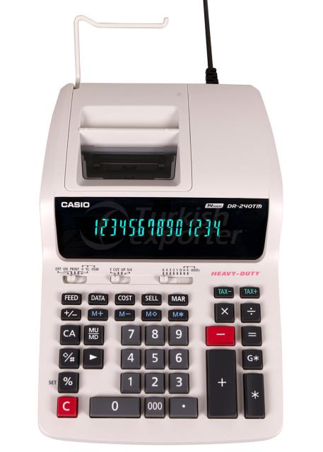 CASIO DR-240TM Calculator