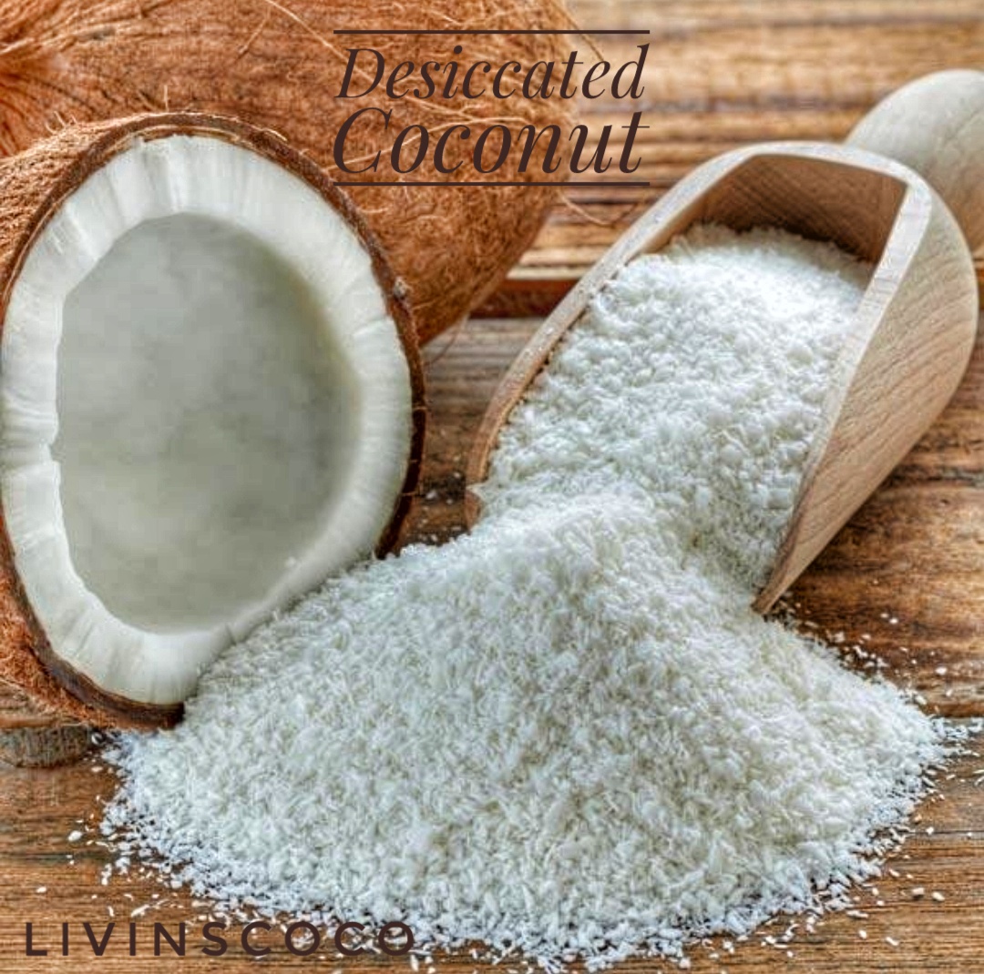 Desiccated coconut