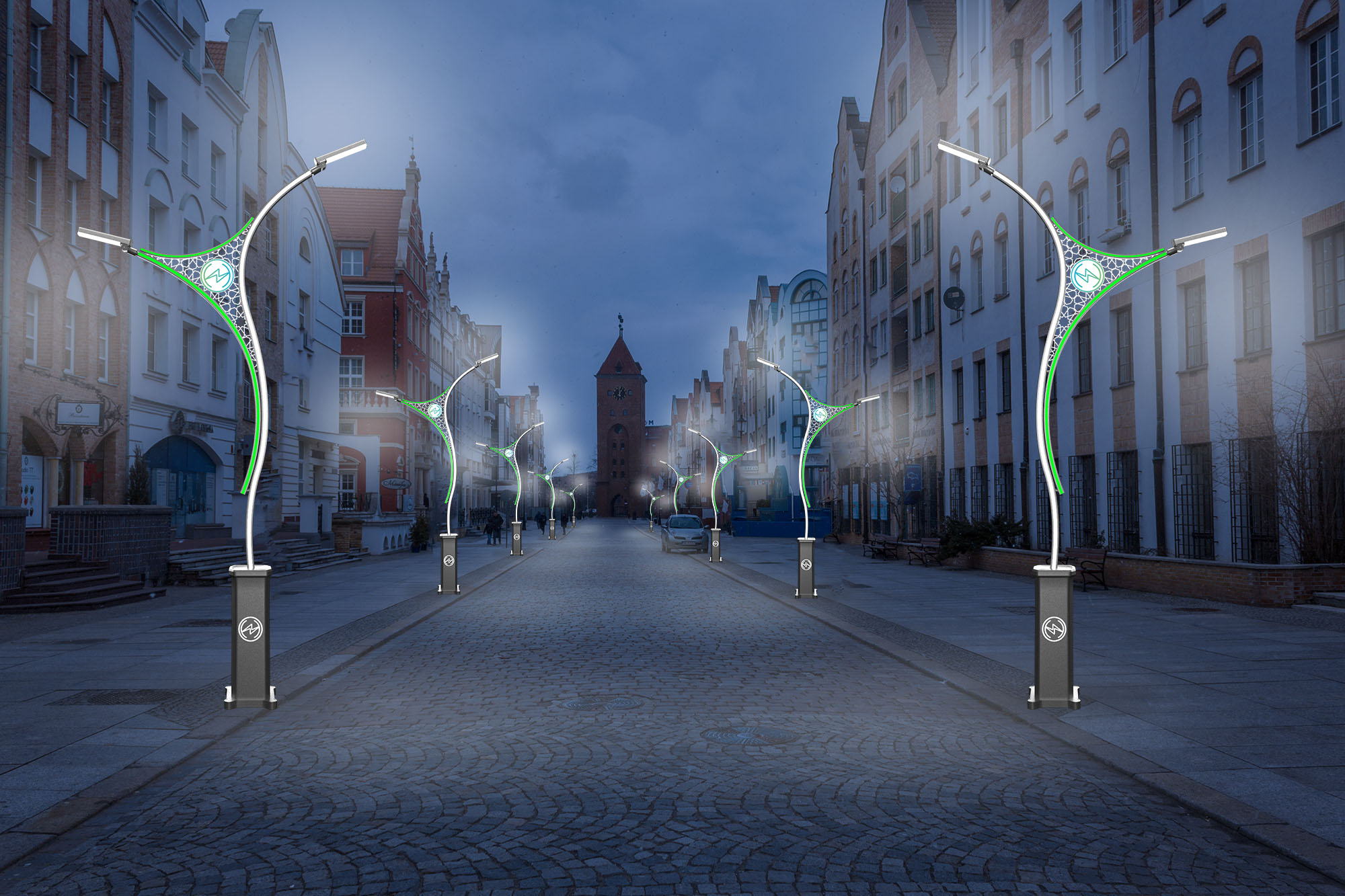 Aluminium Lighting Poles