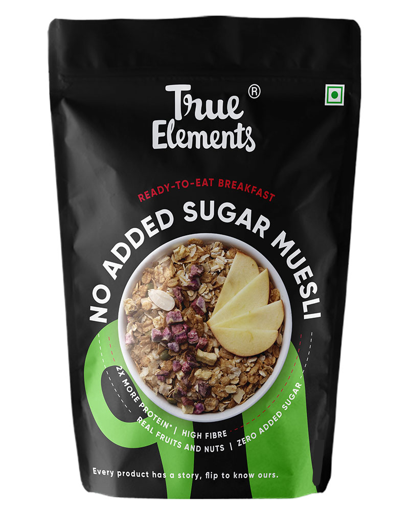 True Elements No Added Sugar Muesli 700gm