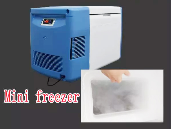 'portable ultra low temperature freezer'minus 86C 25L