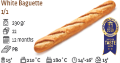 White Baguette 1/1