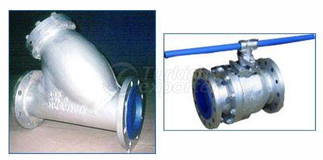 Ball Valves, Strainers