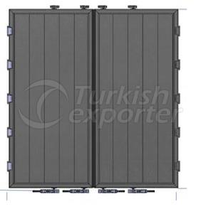 Aluminum Rear Door Anodized