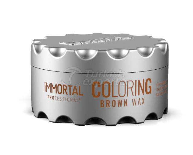 Immortal Brown Coloring Wax