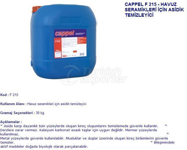 CAPPEL F 215 - ACID CLEANER FOR POOL CERAMICS