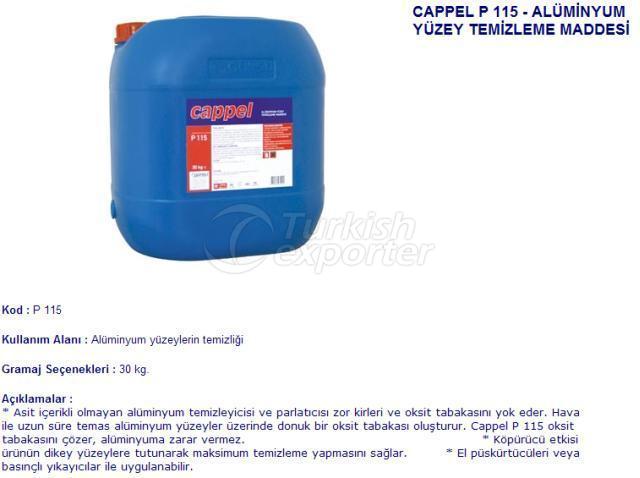 CAPPEL P 115 - ALUMINUM SURFACES CLEANER