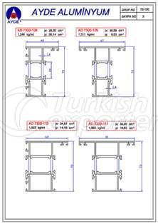 7300 Joinery Systems with Heating Isolation