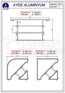 7300 Joinery Systems with Heating Isolation