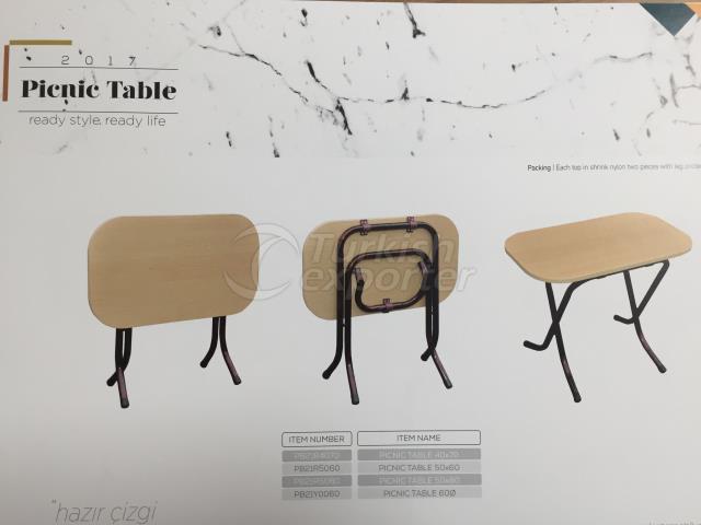 Table de pique-nique