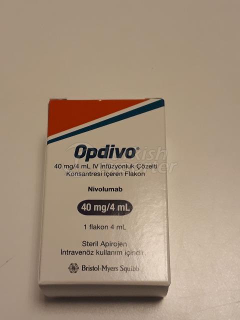 Opdivo 40 mg frasco para injetáveis ​​de 4 ml