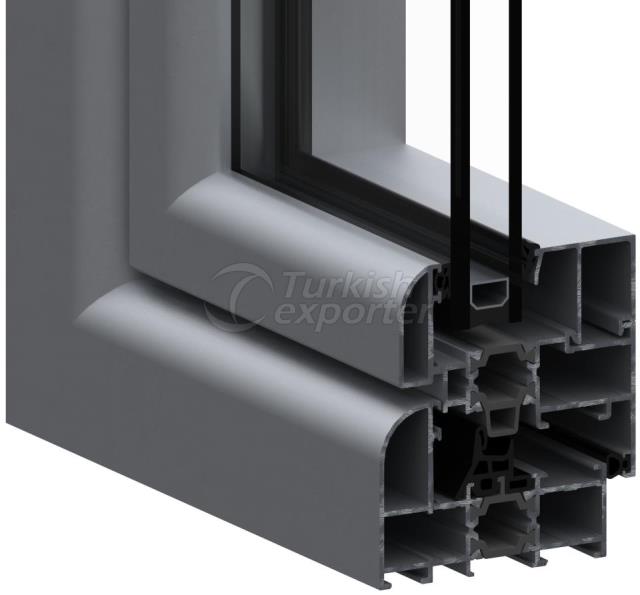 heat insulated aluminum windows and