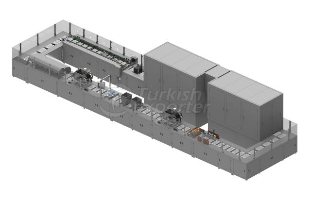 automatic one shot moulding line