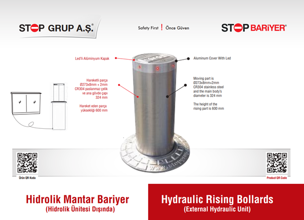HİDROLİK MANTAR BARİYER
