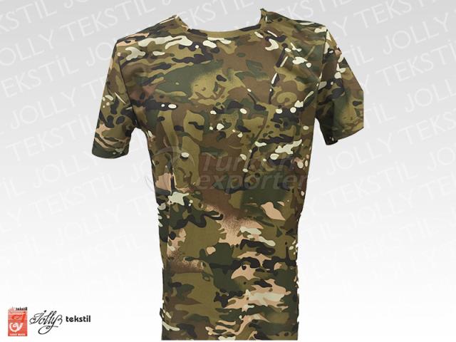 T-shirt de camouflage