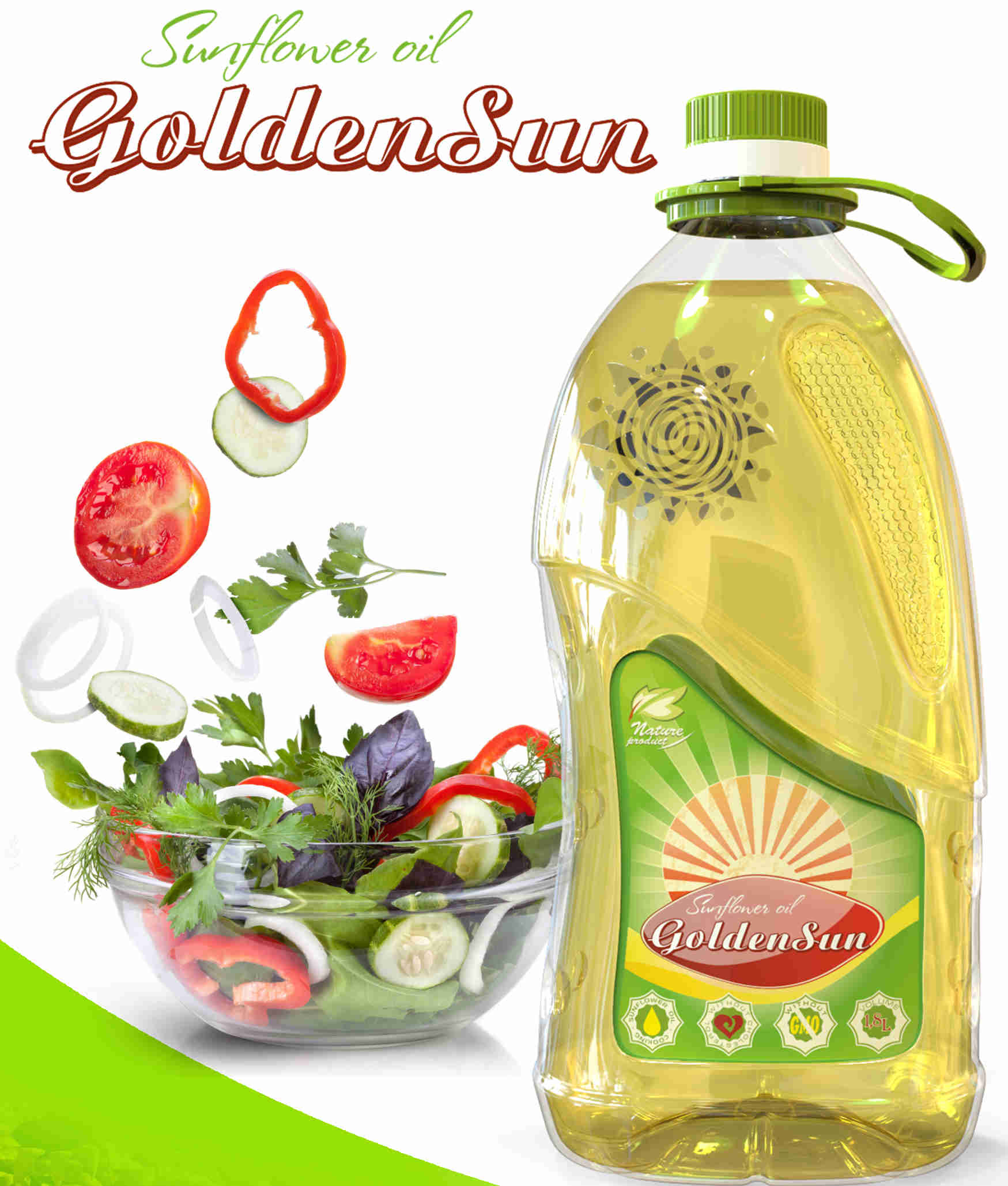 Cooking oil 1.8L Bottle 