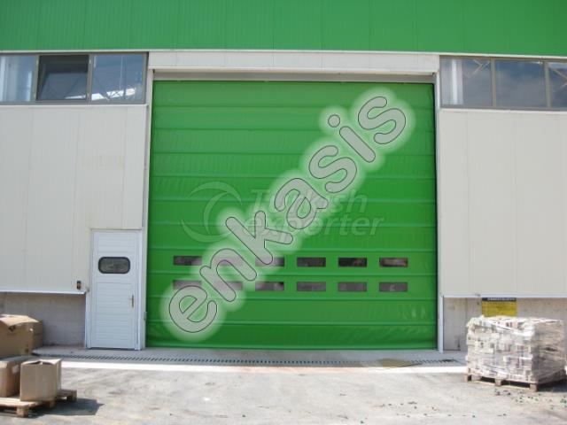 High Speed PVC Folding Doors