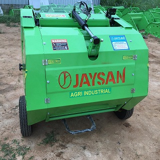 Round Straw Baler
