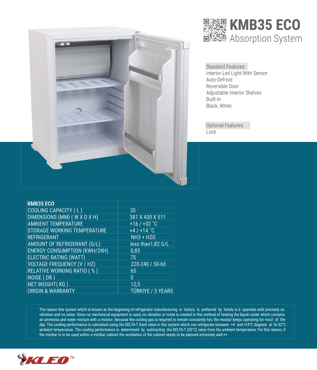 KMB35ECO MINIBAR