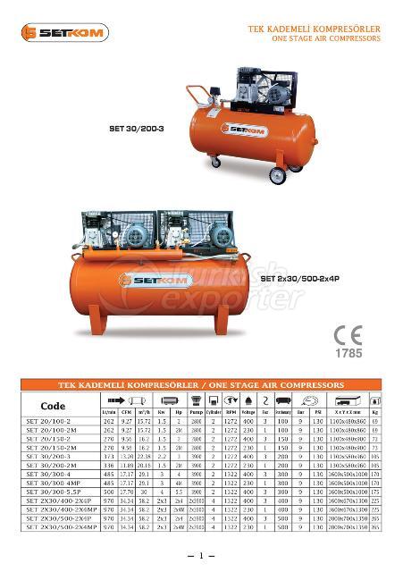 Setkom Single Stage Air Compressors