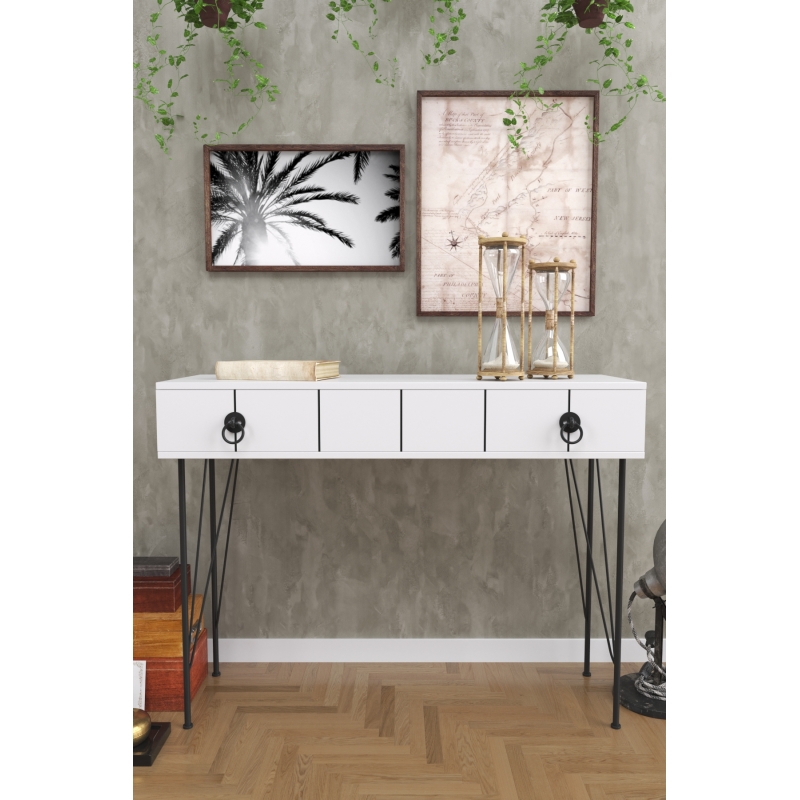 Asia Console Table With Drawers