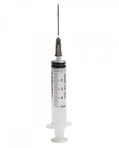 Syringe - 5 CC Luer-Slip