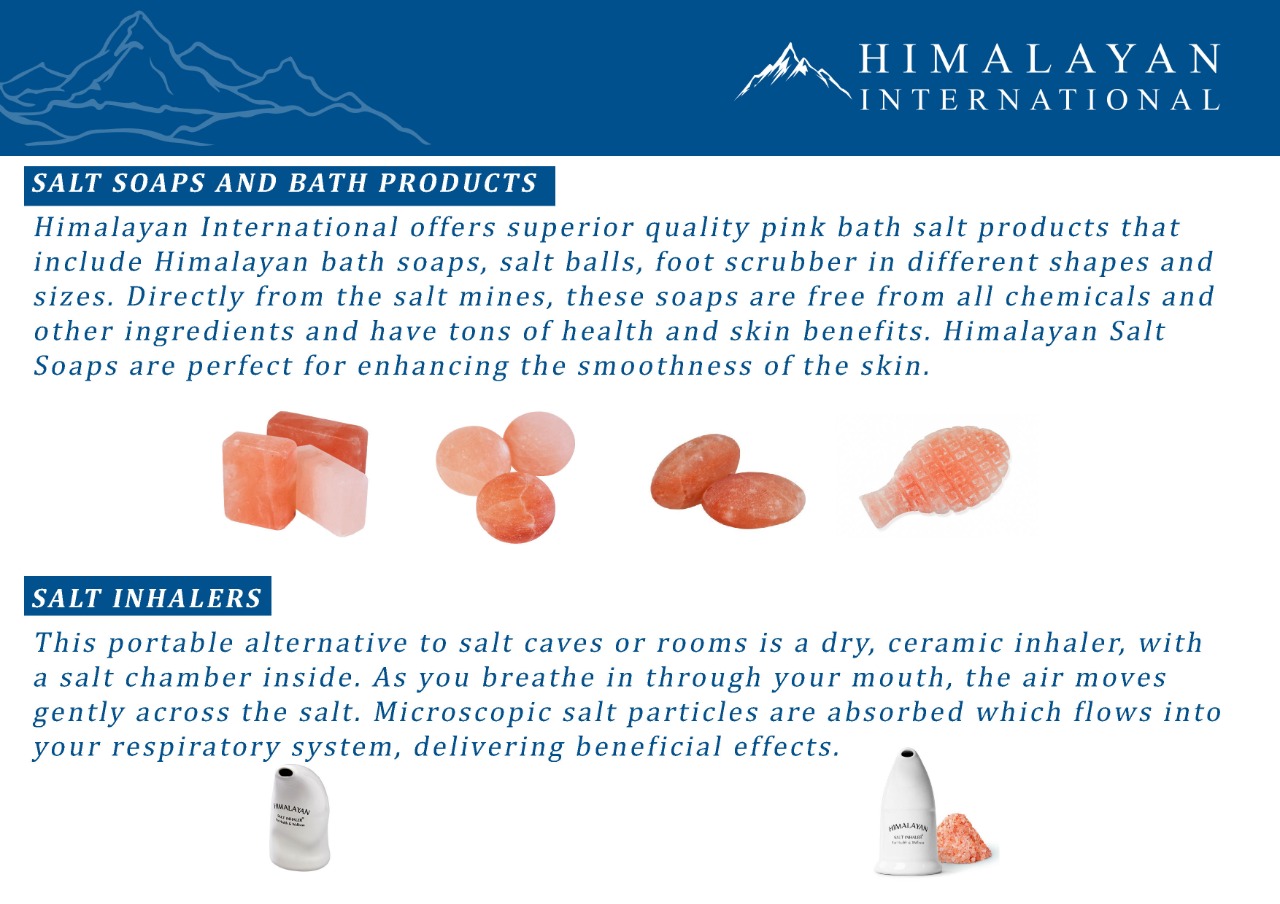 Pink Himalayan Salt and Salt Products 