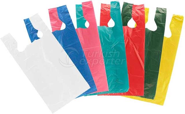 Plastic t-shirt bag