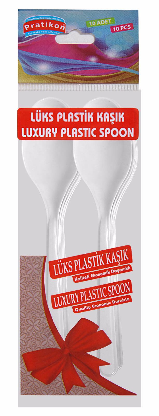 luxury plastic spoon