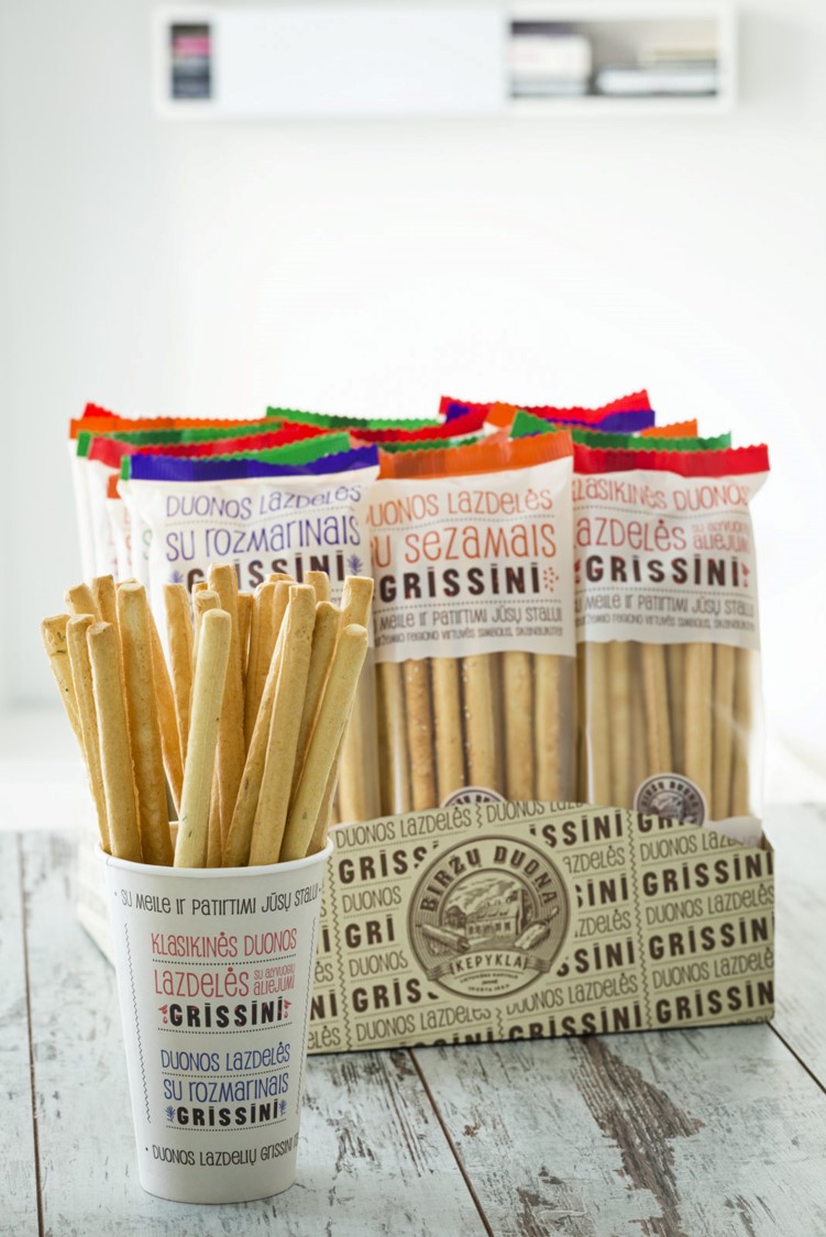 Grissini bread sticks