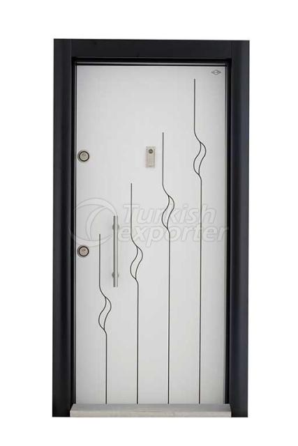 Exterior Security Steel Door