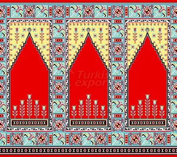 Wool Mosque Carpets YCH001