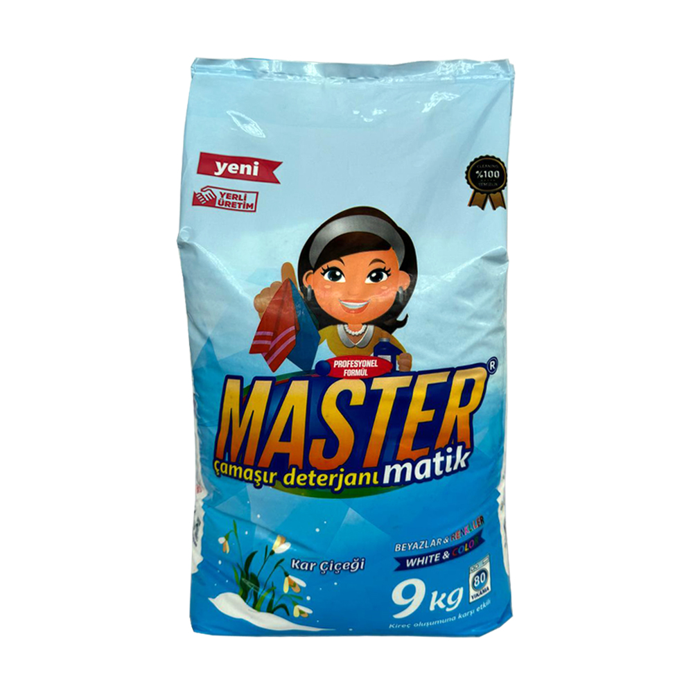 MASTERMATIK Detergente para Ropa en Polvo 6 kg